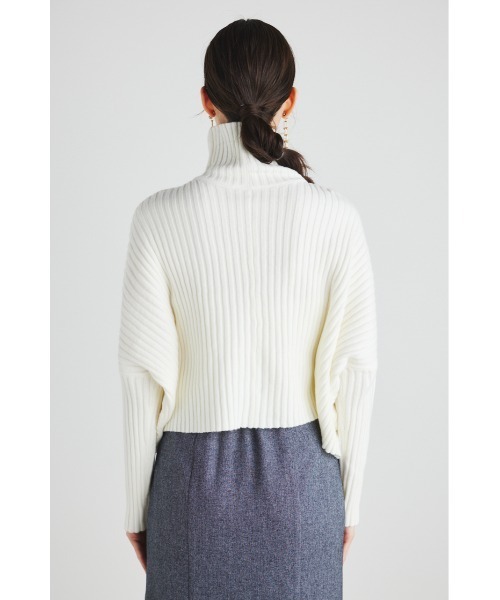 rienda(リエンダ)の「ラップデザインオーバーニットトップス(ニット/セーター・レディース・ライトピンク/ライトグリーン/ブラック/ベージュ/アイボリー・FREE)」の20枚目の写真