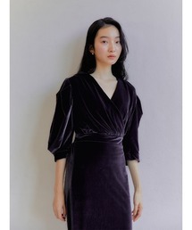 Ayla（アイラ）の「velvet cachecoeur dress（ドレス）」 - WEAR