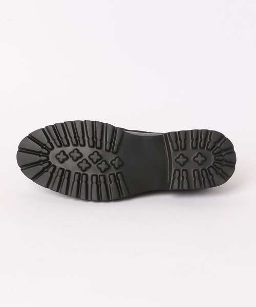 BAYFLOW（ベイフロー）の「3ホールPUデッキシューズ（モカシン/デッキシューズ・メンズ・ブラウン/ブラック・SMALL/MEDIUM）」の9枚目の写真