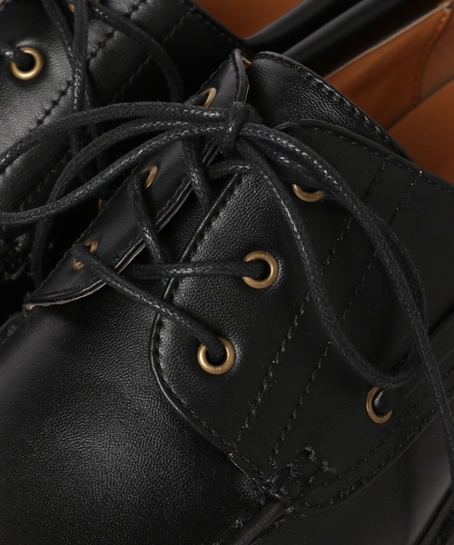 BAYFLOW（ベイフロー）の「3ホールPUデッキシューズ（モカシン/デッキシューズ・メンズ・ブラウン/ブラック・SMALL/MEDIUM）」の15枚目の写真