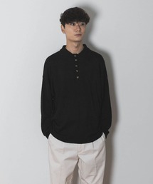 Couleur Meler | Couleur Meler sakasa　button pile yarn knit(ニット/セーター)