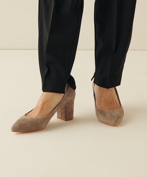 PAPILLONNER(パピヨネ)の「チャンキーパンプス/PAPILLONNER/パピヨネ(パンプス・レディース・ライトグレー/アイボリー・S/M/L)」の21枚目の写真