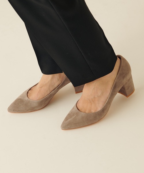 PAPILLONNER(パピヨネ)の「チャンキーパンプス/PAPILLONNER/パピヨネ(パンプス・レディース・ライトグレー/アイボリー・S/M/L)」の5枚目の写真