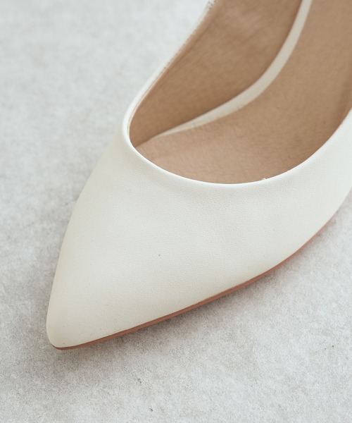 PAPILLONNER(パピヨネ)の「チャンキーパンプス/PAPILLONNER/パピヨネ(パンプス・レディース・ライトグレー/アイボリー・S/M/L)」の17枚目の写真