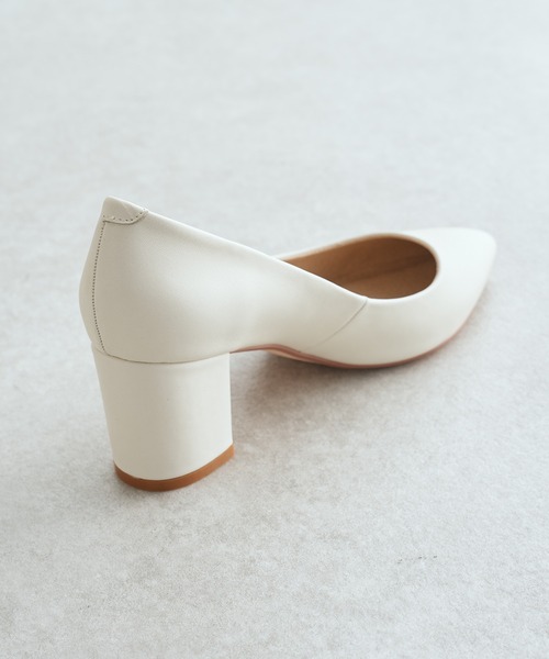 PAPILLONNER(パピヨネ)の「チャンキーパンプス/PAPILLONNER/パピヨネ(パンプス・レディース・ライトグレー/アイボリー・S/M/L)」の20枚目の写真