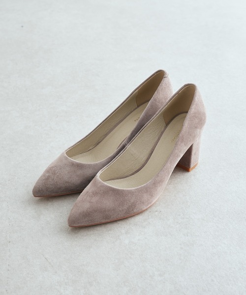 PAPILLONNER(パピヨネ)の「チャンキーパンプス/PAPILLONNER/パピヨネ(パンプス・レディース・ライトグレー/アイボリー・S/M/L)」の9枚目の写真