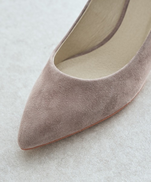 PAPILLONNER(パピヨネ)の「チャンキーパンプス/PAPILLONNER/パピヨネ(パンプス・レディース・ライトグレー/アイボリー・S/M/L)」の4枚目の写真