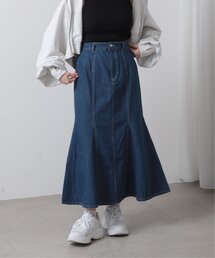 デニム・ツイルマーメイドスカート