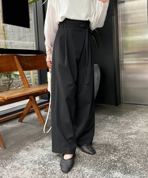 CAPRICIEUX LE'MAGE | ラップハイウエストパンツ(その他パンツ)