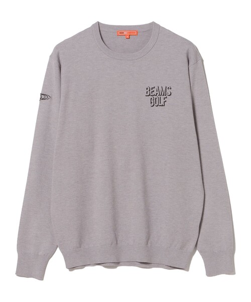 MEN〉BEAMS GOLF ORANGE LABEL / シャドーロゴ ニット