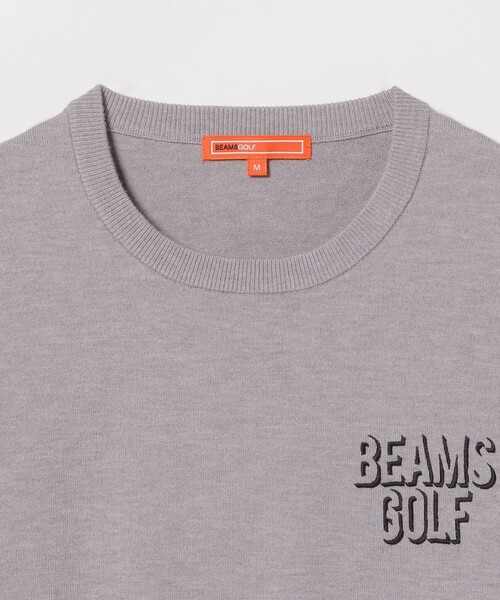MEN〉BEAMS GOLF ORANGE LABEL / シャドーロゴ ニット