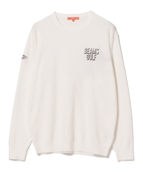 MEN〉BEAMS GOLF ORANGE LABEL / シャドーロゴ ニット