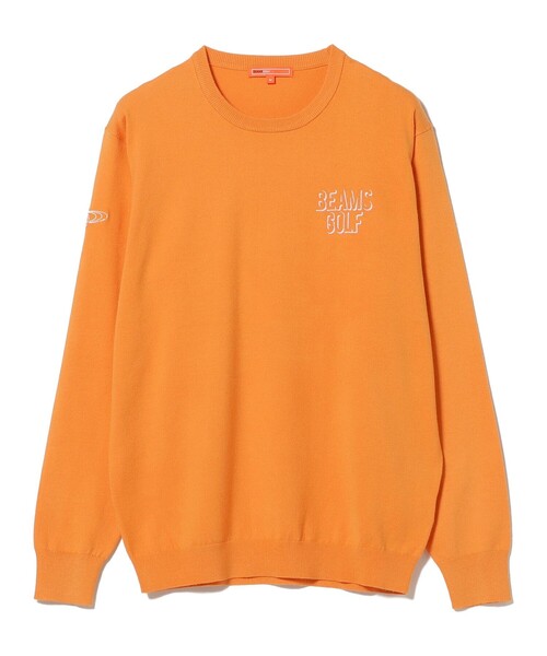 MEN〉BEAMS GOLF ORANGE LABEL / シャドーロゴ ニット