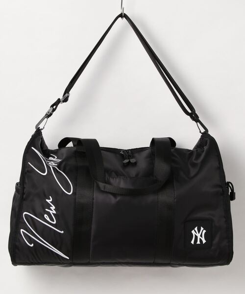 MLB(メジャーリーグベースボール)の「MLB ツイル生地ボストンバッグ(ボストンバッグ・レディース・ブラック/ネイビー/カーキ・FREE)」の8枚目の写真