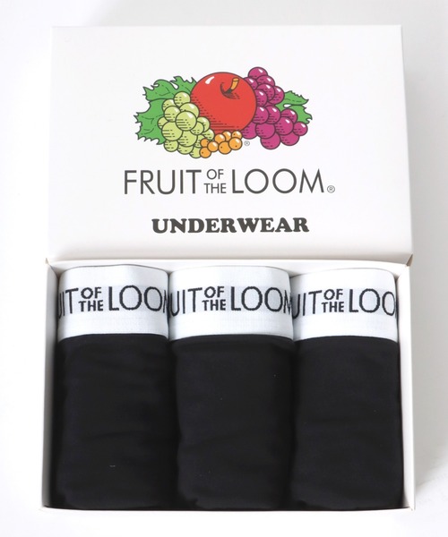 FRUIT OF THE LOOM（フルーツオブザルーム）の「FRUIT OF THE LOOM/フルーツオブザルーム 3枚セット ロゴ ボクサーパンツ/ボックスパッケージ（ボクサーパンツ・メンズ・ブラック/マルチ/グレー系その他/グリーン系その他・LL/M/L）」の14枚目の写真