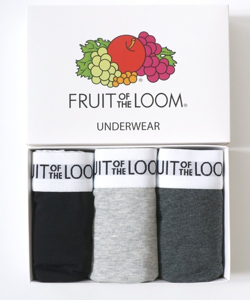 FRUIT OF THE LOOM（フルーツオブザルーム）の「FRUIT OF THE LOOM/フルーツオブザルーム 3枚セット ロゴ ボクサーパンツ/ボックスパッケージ（ボクサーパンツ・メンズ・ブラック/マルチ/グレー系その他/グリーン系その他・LL/M/L）」の19枚目の写真