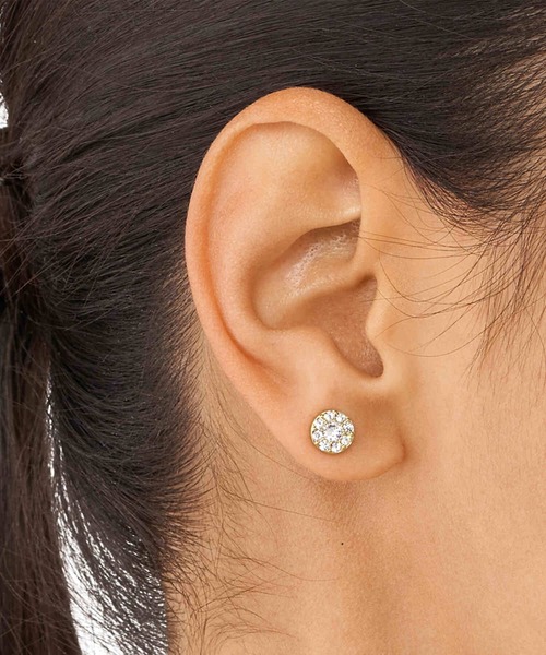 FOSSIL（フォッシル）の「フォッシル アクセサリー レディース ピアス ゴールド JF04375710（ピアス（両耳用）・レディース・ゴールド・FREE）」の6枚目の写真