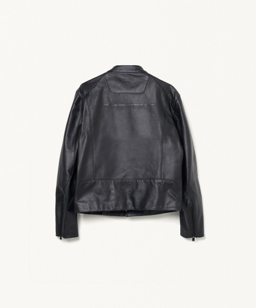 ひろし FORSOMEONE ライダースジャケット FORSOMEONE - RACING RIDERS JACKET 2 (BLACK) | chord online store