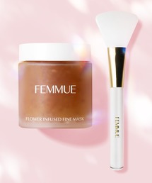 FEMMUE（ファミュ）の「【シリコンブラシ付き】フラワーインフューズド ファインマスク BIGサイズ（パック/フェイスマスク・レディース）」