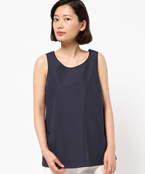 Demi-Luxe BEAMS（デミルクス ビームス）の「Demi-Luxe BEAMS / ツーインワン ノースリーブブラウス（シャツ/ブラウス・レディース・ホワイト/ブラック・38/36）」の13枚目の写真