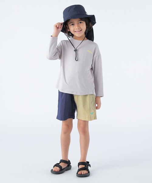 Speedo(スピード)の「Speedo:90~120cm /〈UVカット〉Boys Shorts(水着・キッズ・ネイビー/ブルー系・90/100/110/120)」の6枚目の写真