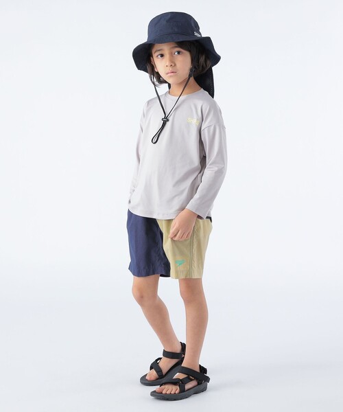 Speedo(スピード)の「Speedo:90~120cm /〈UVカット〉Boys Shorts(水着・キッズ・ネイビー/ブルー系・90/100/110/120)」の8枚目の写真