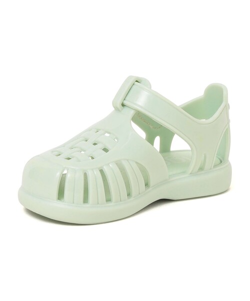 igor（イゴール）の「【WEB限定】igor:12～17cm / TOBBY SOLID GLOSS（サンダル・キッズ・アイボリー/ピンク/ライトグリーン/イエロー/ラベンダー・12/13/14/15 /16/17）」の9枚目の写真