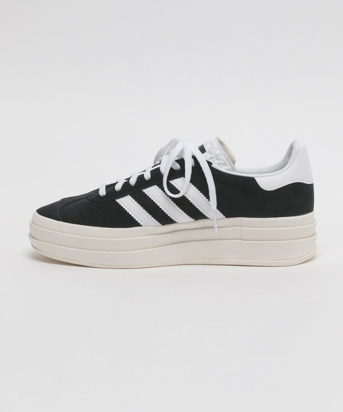 niko and...（ニコアンド）の「【adidas(アディダス)】GAZELLE BOLD(ガゼルボールド)（スニーカー・レディース・ブラック・24.5cm/23.5cm/22.5cm）」の9枚目の写真