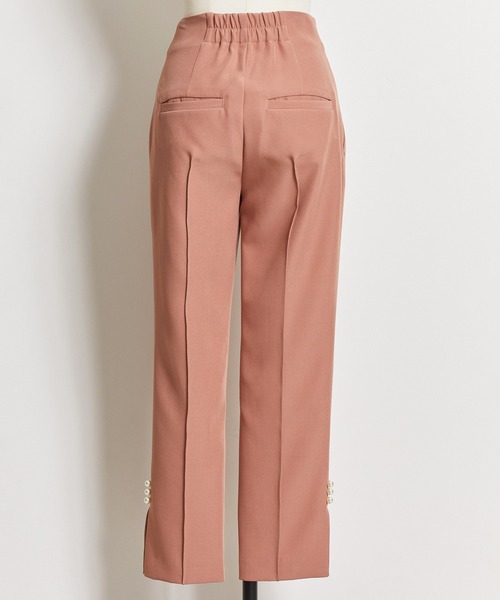 NOELA（ノエラ）の「サイドパールスリットパンツ（その他パンツ・レディース・オフホワイト/ピンク/ラベンダー・S/M）」の5枚目の写真