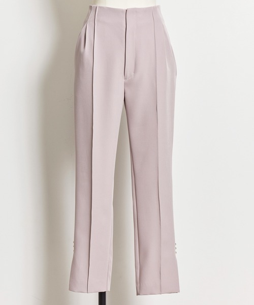 NOELA（ノエラ）の「サイドパールスリットパンツ（その他パンツ・レディース・オフホワイト/ピンク/ラベンダー・S/M）」の10枚目の写真