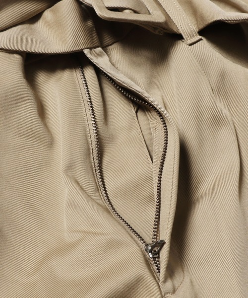 FACETASM（ファセッタズム）の「FACETASM/ファセッタズム×DICKIES/ディッキーズ DICKIES BELTED BIG HEART PANTS パンツ ワイドパンツ（チノパンツ・メンズ・ベージュ・3/4）」の17枚目の写真