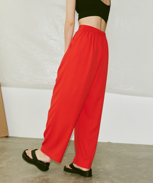 Happy John（ハッピージョン）の「cocoon easy pants/コクーンイージーパンツ（その他パンツ・レディース・レッド/イエロー/ブルー・SMALL/MEDIUM）」の22枚目の写真