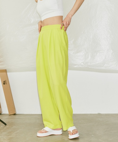 Happy John（ハッピージョン）の「cocoon easy pants/コクーンイージーパンツ（その他パンツ・レディース・レッド/イエロー/ブルー・SMALL/MEDIUM）」の13枚目の写真