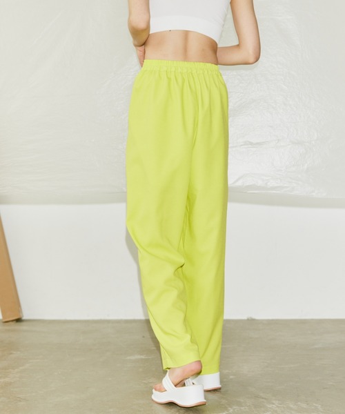 Happy John（ハッピージョン）の「cocoon easy pants/コクーンイージーパンツ（その他パンツ・レディース・レッド/イエロー/ブルー・SMALL/MEDIUM）」の14枚目の写真