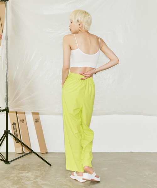 Happy John（ハッピージョン）の「cocoon easy pants/コクーンイージーパンツ（その他パンツ・レディース・レッド/イエロー/ブルー・SMALL/MEDIUM）」の16枚目の写真