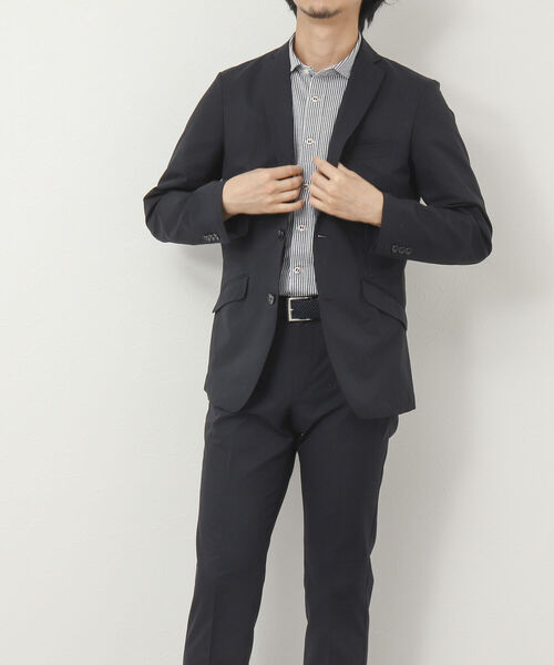 NOLLEY'S goodman（ノーリーズグッドマン）の「《セットアップ対応》COOL DOTS / クールドッツ(R) ジャケット（テーラードジャケット・メンズ・チャコールグレー/インディゴブルー/ネイビー/グレイッシュベージュ/ブルー・M/L/XL/S）」の19枚目の写真