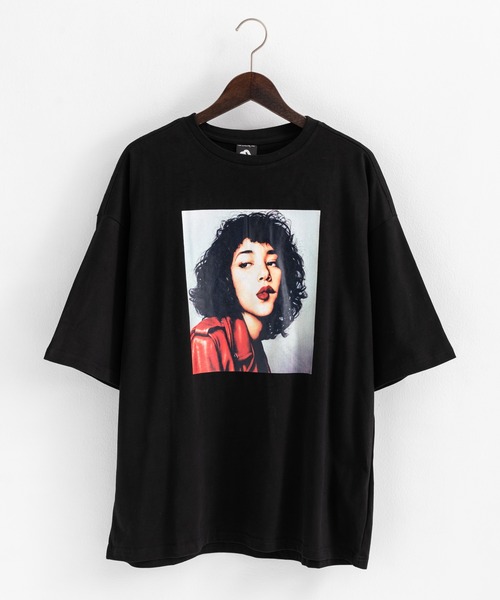 Ressaca(レサーカ)の「オーバーサイズ フォトプリント クルーネック半袖Tシャツ(Tシャツ/カットソー・メンズ・ブラック/ホワイト・L/M/XL)」の8枚目の写真