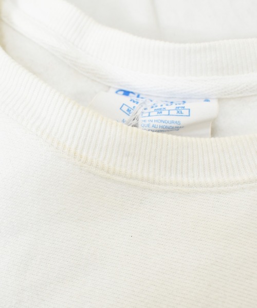 Champion(チャンピオン)の「【ヴィンテージ古着】Y2K Champion / チャンピオン リバースウィーブ 目無し クルーネックスウェット(スウェット・メンズ・ホワイト・LARGE)」の10枚目の写真