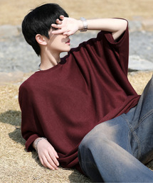 neos（ネオス）の「【neos -addictive design-】ビッグシルエット ミラノリブ ドルマン サマーニット セーター（ニット/セーター）」