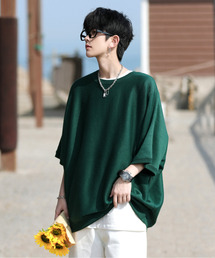 neos（ネオス）の「【neos -addictive design-】ビッグシルエット ミラノリブ ドルマン サマーニット セーター（ニット/セーター）」