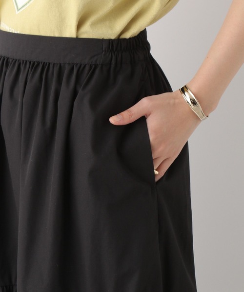 LEPSIM(レプシィム)の「キリカエギャザースカート 194571(スカート・レディース・アイボリー/カーキ/ブラック・FREE)」の13枚目の写真