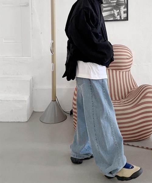 Holy in code デニムパンツ　b-boy HOLY IN CODE(ホーリーインコード) デニム・ジーパン(メンズ