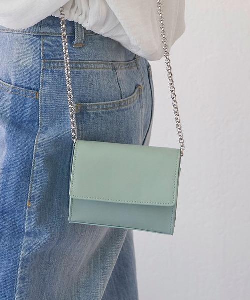 Kastane（カスタネ）の「【新色追加】チェーンミニショルダーBAG
