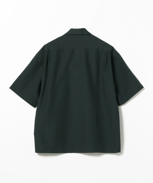 B:MING by BEAMS【タグ付き・未使用品】ナイロンオープンカラーシャツ B：MING by BEAMS シャツ 「セットアップ対応」リネンライク