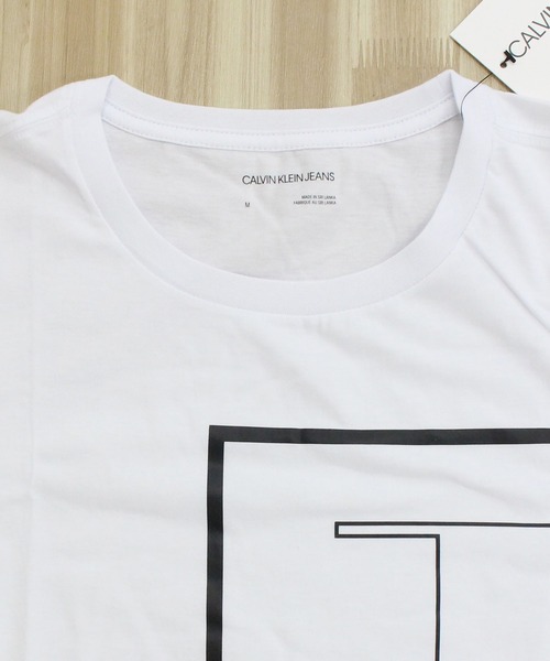   カルバンクライン ビッグロゴクルーネックTシャツ Calvin Klein カルバンクライン CK ビッグロゴクルーネックT