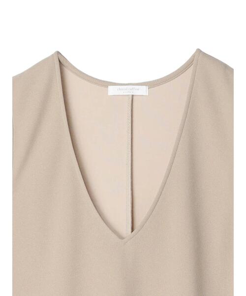 Green Parks(グリーンパークス)の「カットジョーゼットマーメイドジャンスカ(ワンピース・レディース・ブラック/グレイッシュベージュ・FREE)」の20枚目の写真