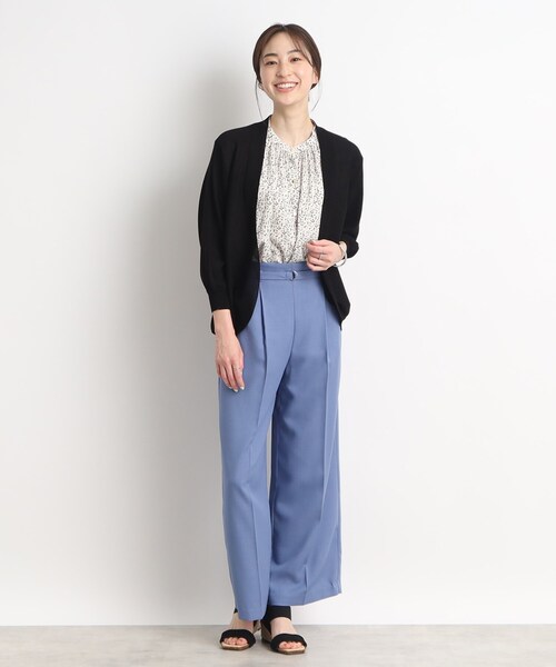 DRESKIP（ドレスキップ）の「◆気になる二の腕カバーにも◎ 7分袖ボレロ　カーディガン（カーディガン/ボレロ・レディース・グリーン/ブラック/ライトベージュ/オフホワイト・00）」の11枚目の写真