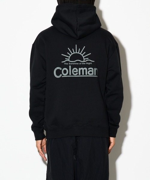コールマン　Coleman パーカー　トレーナー　キャンプ マルカワ MARUKAWA 【Coleman/コールマン】ランタン プリント