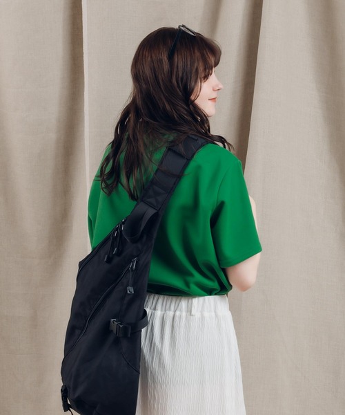 MUHET（ミュエータ）の「ポロシャツ（ポロシャツ・レディース・チャコールグレー/オフホワイト/ブルー/グリーン・X-LARGE/MEDIUM）」の18枚目の写真