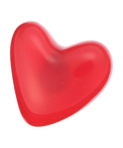 Green　Parks（グリーンパークス）の「・HALF TIME ハートイヤリング（イヤリング・レディース・レッド/ライトブルー/ホワイト/ピンク・FREE）」の5枚目の写真